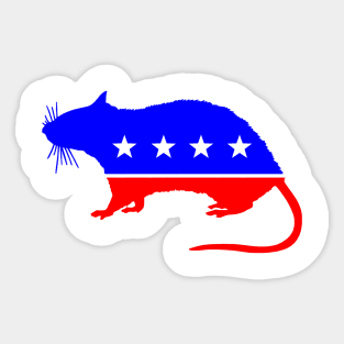 Democ-rat Sticker